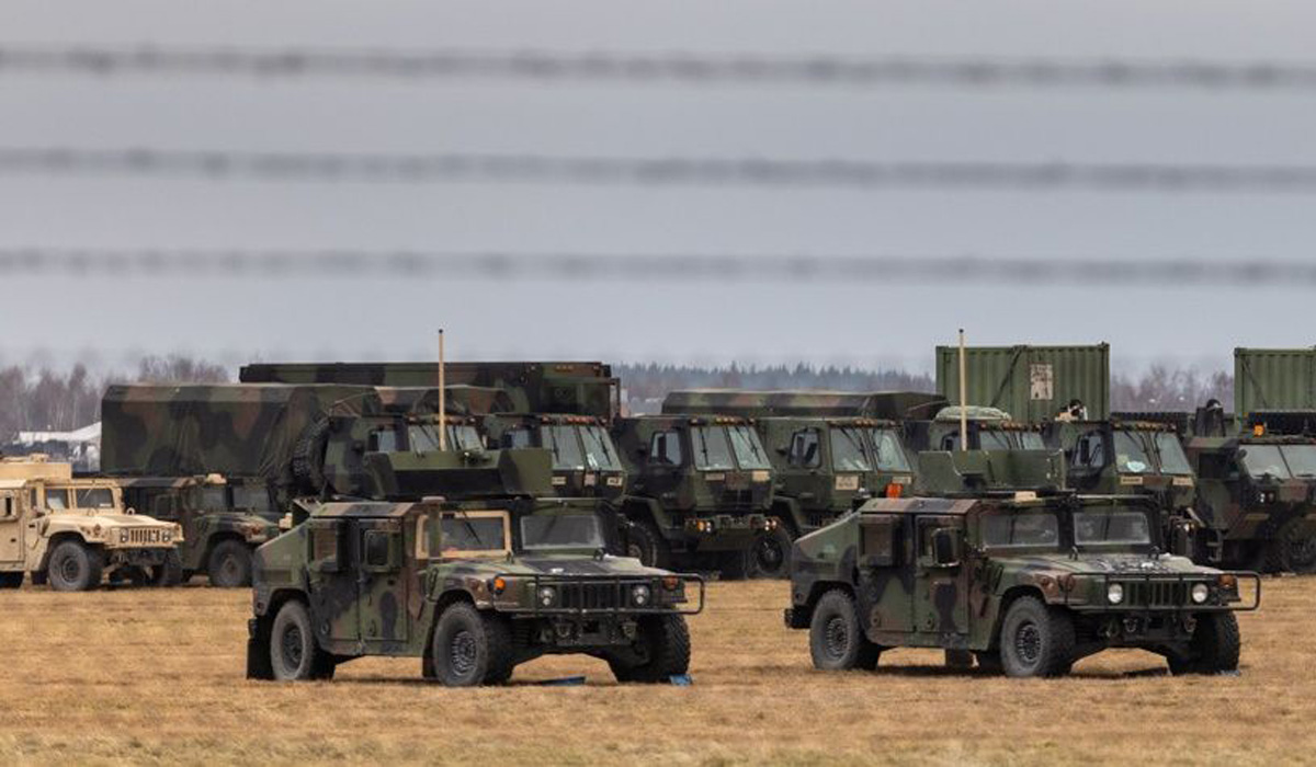 US military vehicles